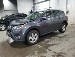 Salvage cars for sale at Ham Lake, MN auction: 2014 Toyota Rav4 XLE