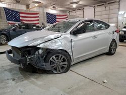 Salvage cars for sale at Columbia, MO auction: 2018 Hyundai Elantra SEL