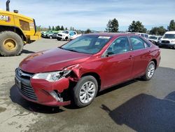 Salvage cars for sale from Copart Vallejo, CA: 2016 Toyota Camry LE
