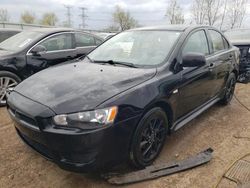 Salvage cars for sale from Copart Elgin, IL: 2012 Mitsubishi Lancer ES/ES Sport
