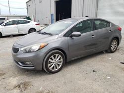 Salvage cars for sale at Jacksonville, FL auction: 2014 KIA Forte EX