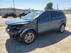 Salvage cars for sale at Lexington, KY auction: 2018 Ford Escape SE