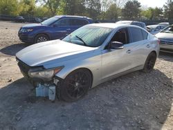 Salvage cars for sale at Madisonville, TN auction: 2014 Infiniti Q50 Base