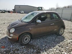 Salvage cars for sale at Wayland, MI auction: 2013 Fiat 500 Lounge