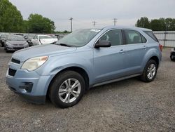 Salvage cars for sale at Mocksville, NC auction: 2015 Chevrolet Equinox LS
