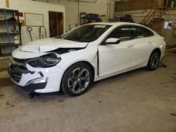 Salvage cars for sale at Ham Lake, MN auction: 2020 Chevrolet Malibu LT