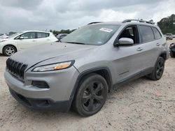 Salvage cars for sale at Houston, TX auction: 2018 Jeep Cherokee Latitude