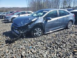 Salvage cars for sale at Candia, NH auction: 2022 Toyota Corolla LE