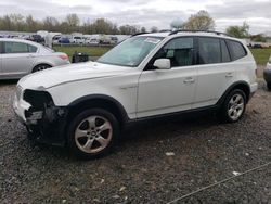 Salvage cars for sale at Hillsborough, NJ auction: 2008 BMW X3 3.0SI