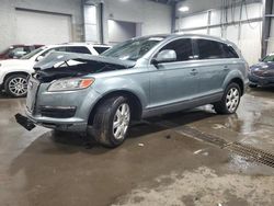 Salvage cars for sale at Ham Lake, MN auction: 2007 Audi Q7 4.2 Quattro Premium