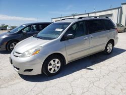 Salvage cars for sale from Copart Kansas City, KS: 2007 Toyota Sienna CE