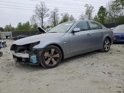 Salvage cars for sale at Waldorf, MD auction: 2007 BMW 530 XI
