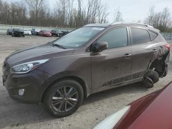 Salvage cars for sale from Copart Leroy, NY: 2014 Hyundai Tucson GLS