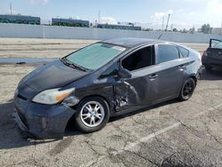 Salvage cars for sale from Copart Van Nuys, CA: 2012 Toyota Prius