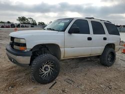 Salvage cars for sale at Haslet, TX auction: 2001 Chevrolet Tahoe K1500