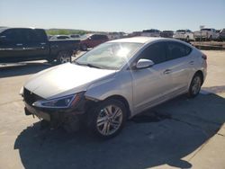 2019 Hyundai Elantra SEL en venta en Grand Prairie, TX