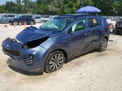 Salvage cars for sale from Copart Ocala, FL: 2018 KIA Sportage EX