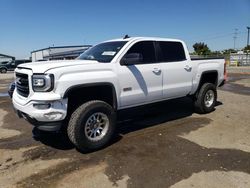 Salvage cars for sale at San Diego, CA auction: 2017 GMC Sierra K1500 SLT