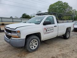 Salvage cars for sale at Chatham, VA auction: 2017 Chevrolet Silverado C1500