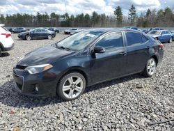 Salvage cars for sale from Copart Windham, ME: 2014 Toyota Corolla L
