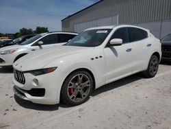 Maserati salvage cars for sale: 2017 Maserati Levante S Sport