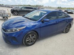 Salvage cars for sale at West Palm Beach, FL auction: 2022 KIA Forte FE