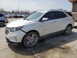 Chevrolet Equinox Premier salvage cars for sale: 2019 Chevrolet Equinox Premier