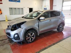 Salvage cars for sale at Angola, NY auction: 2021 KIA Sportage LX
