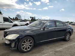 Salvage cars for sale at Van Nuys, CA auction: 2007 Mercedes-Benz S 550