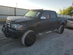 Salvage cars for sale from Copart Haslet, TX: 2006 Toyota Tundra Double Cab SR5