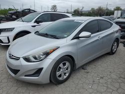 Salvage cars for sale from Copart Bridgeton, MO: 2015 Hyundai Elantra SE