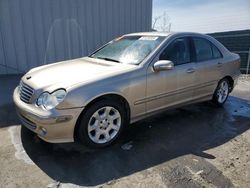 Salvage cars for sale from Copart Duryea, PA: 2005 Mercedes-Benz C 320 4matic