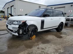 Land Rover salvage cars for sale: 2017 Land Rover Range Rover HSE