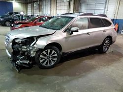 Salvage cars for sale from Copart Woodhaven, MI: 2017 Subaru Outback 2.5I Limited