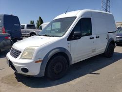 Salvage cars for sale at Hayward, CA auction: 2013 Ford Transit Connect XLT