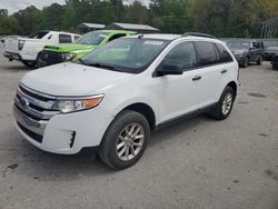Salvage cars for sale from Copart Savannah, GA: 2014 Ford Edge SE