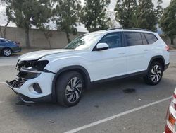 Salvage cars for sale from Copart Rancho Cucamonga, CA: 2024 Volkswagen Atlas SE