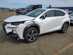 Salvage cars for sale at Woodhaven, MI auction: 2019 Lexus NX 300H