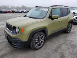 Salvage cars for sale at Cahokia Heights, IL auction: 2015 Jeep Renegade Latitude