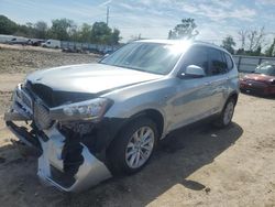 Salvage cars for sale at Riverview, FL auction: 2017 BMW X3 SDRIVE28I