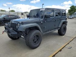 Jeep Wrangler Unlimited Sport salvage cars for sale: 2016 Jeep Wrangler Unlimited Sport