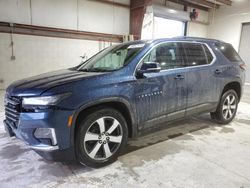 Salvage cars for sale at Leroy, NY auction: 2023 Chevrolet Traverse LT