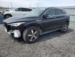 Salvage cars for sale from Copart Ottawa, ON: 2021 Infiniti QX50 Essential