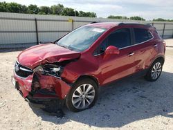 Salvage cars for sale at New Braunfels, TX auction: 2020 Buick Encore Preferred