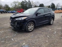 Salvage cars for sale at Madisonville, TN auction: 2020 Hyundai Tucson SE