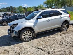 Vehiculos salvage en venta de Copart Fairburn, GA: 2011 Chevrolet Equinox LT