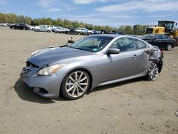 Salvage cars for sale at Windsor, NJ auction: 2008 Infiniti G37 Base