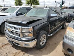 Salvage cars for sale from Copart Phoenix, AZ: 2015 Chevrolet Silverado K1500 LTZ