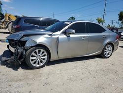 Salvage cars for sale at Riverview, FL auction: 2014 Lexus IS 250