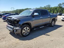 Salvage cars for sale from Copart Greenwell Springs, LA: 2017 Toyota Tundra Crewmax 1794